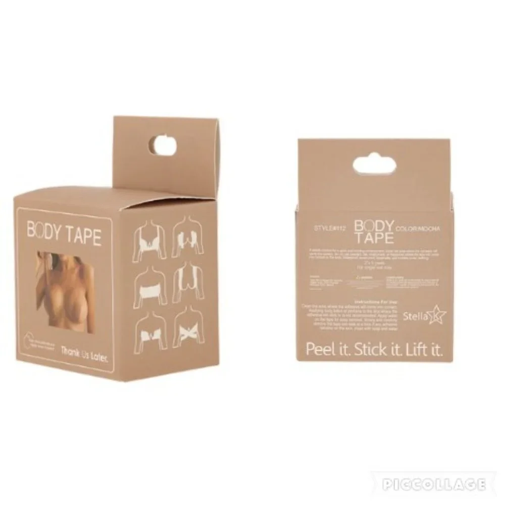 THANK US LATER Body Tape + 1 Nipple Covers | Lift & Support | Mocha‎ | OS